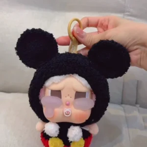 Crybaby Cartoon Mouse Character Outfit - Plush Hood With Ears