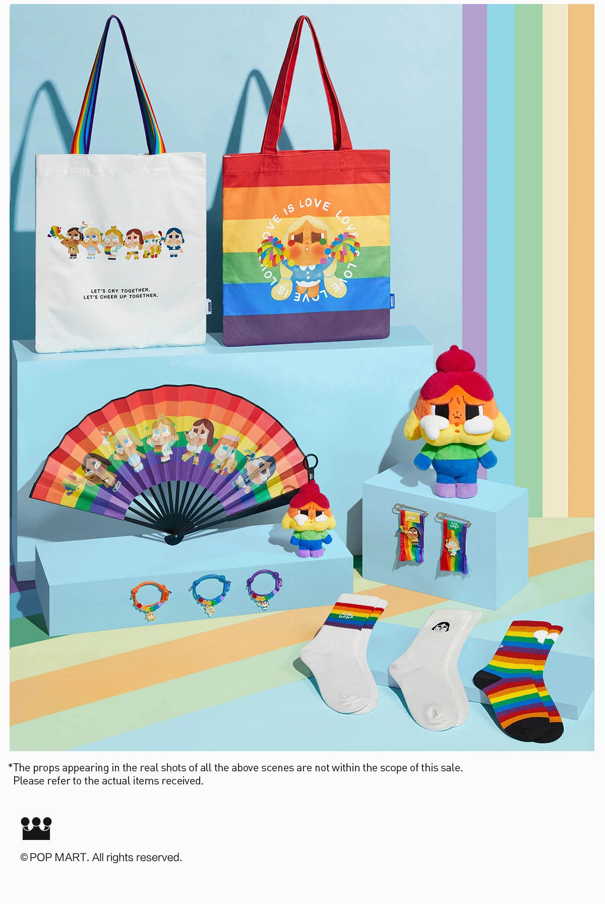 CRYBABY CHEER UP, BABY! SERIES-Folding Fan 11 CRYBABY CHEER UP, BABY! SERIES-Folding Fan - Image 11