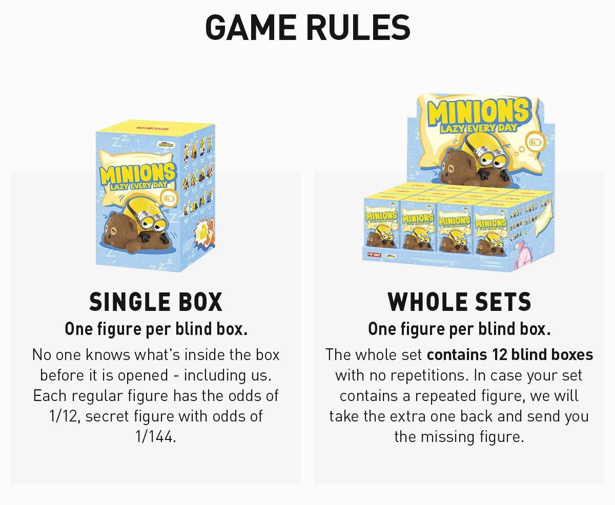 Minions Lazy Every Day Series Figures 20 Minions Lazy Every Day Series Figures - Image 20