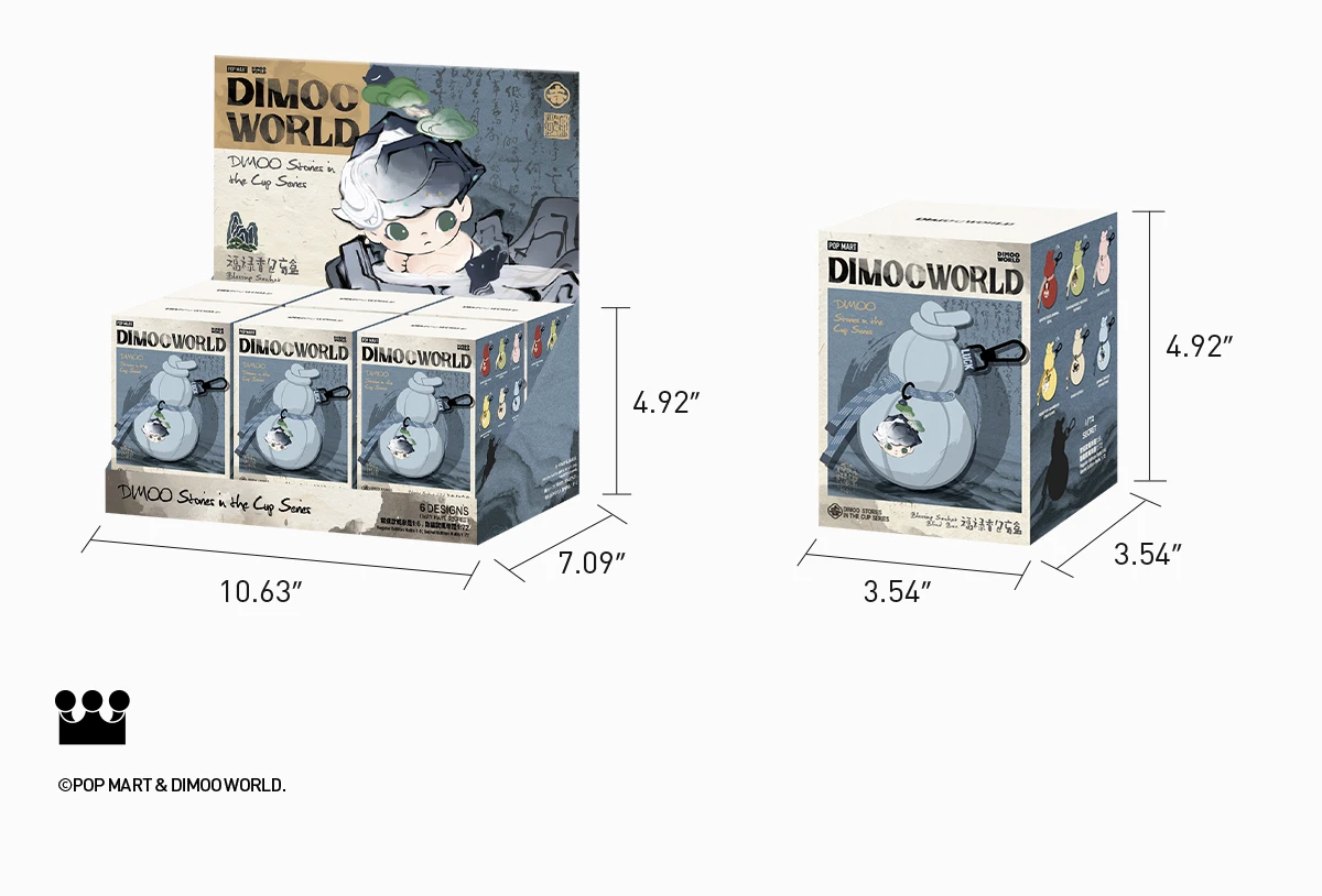 DIMOO Stories In The Cup Series-Blessing Sachet Blind Box - Image 18