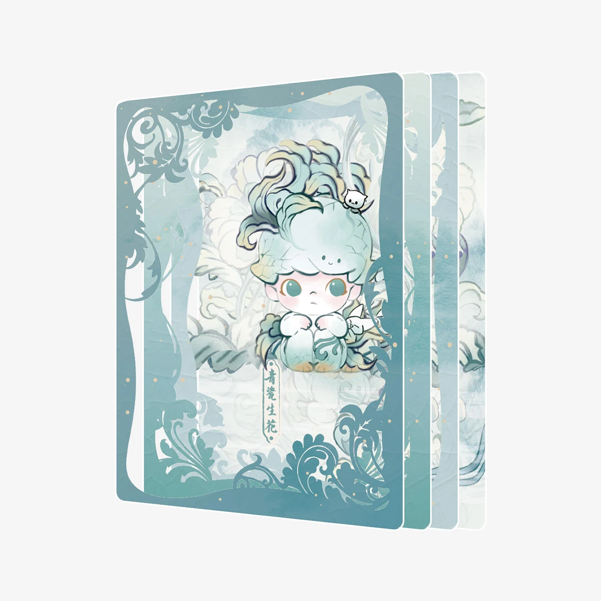 DIMOO Stories In The Cup Series Figures Art Collection Cards - Image 7