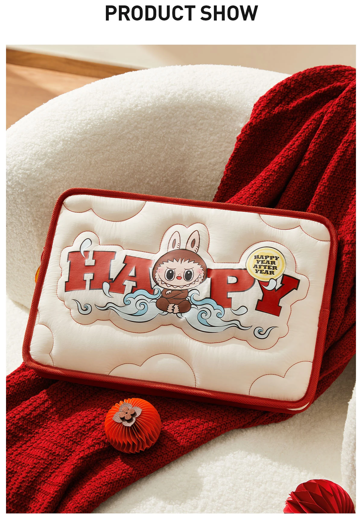 Wealthy Snake's New Year Celebration Series-LABUBU Laptop Bag 8 Wealthy Snake's New Year Celebration Series-LABUBU Laptop Bag - Image 8