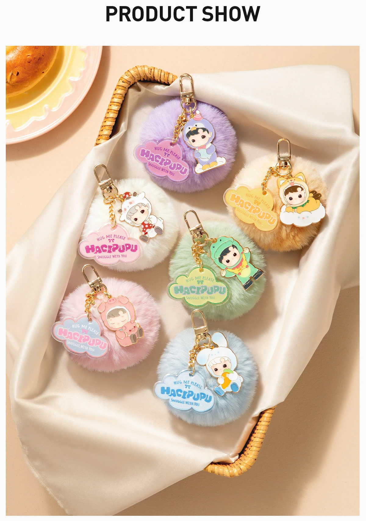 HACIPUPU Snuggle With You Series-Pendant Blind Box 14 HACIPUPU Snuggle With You Series-Pendant Blind Box - Image 14