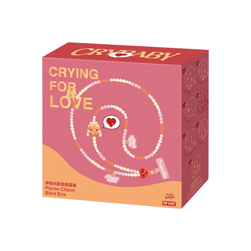 CRYBABY Crying For Love Series-Phone Charm Blind Box 20 CRYBABY Crying For Love Series-Phone Charm Blind Box - Image 20
