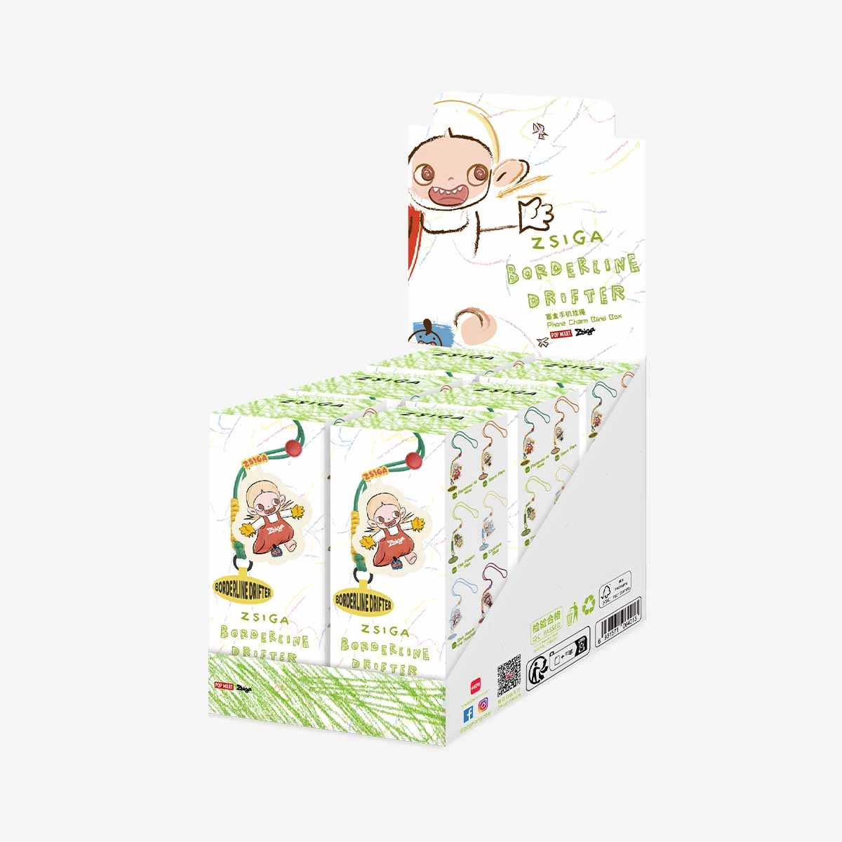 Zsiga Borderline Drifter Series-Phone Charm Blind Box - Image 11