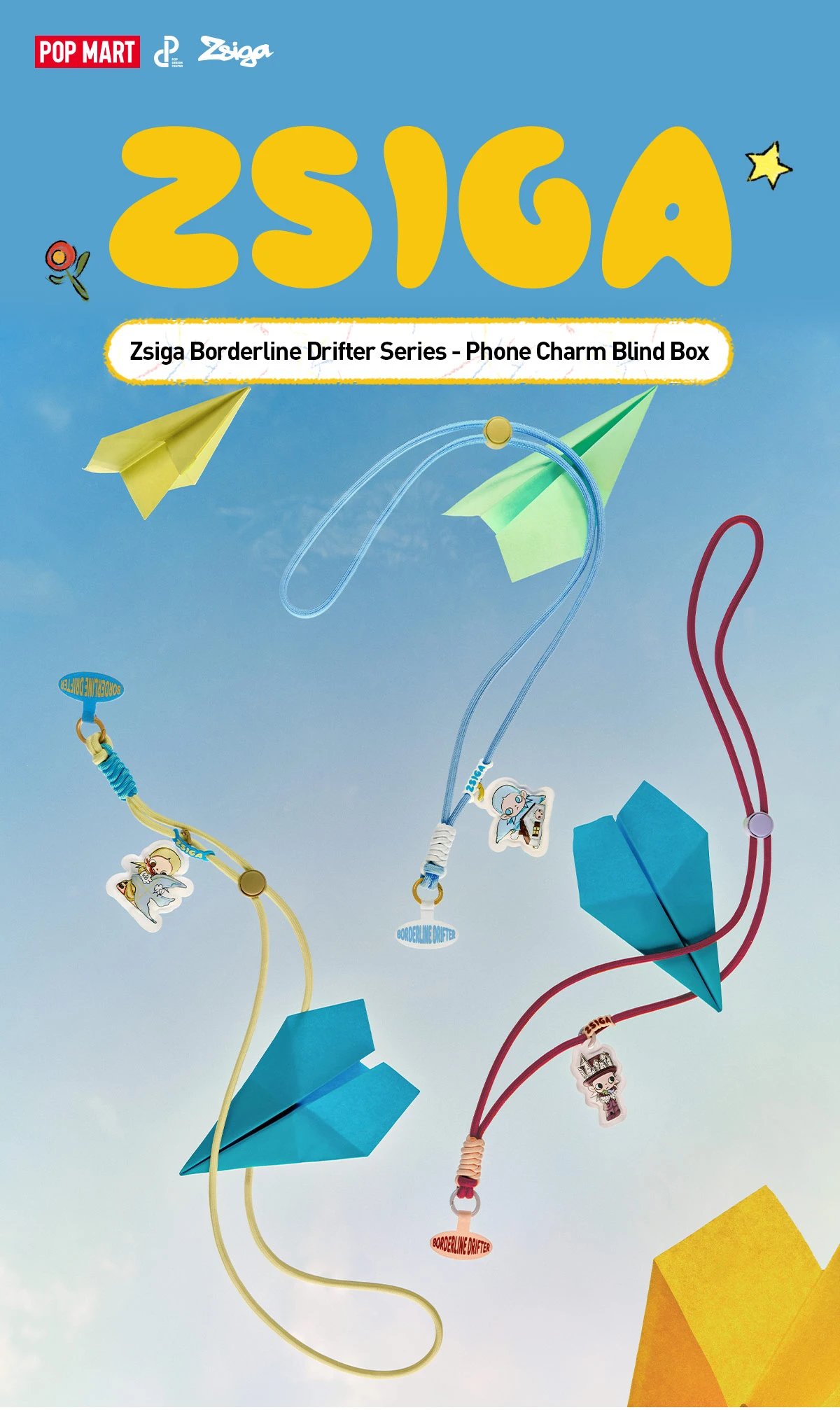 Zsiga Borderline Drifter Series-Phone Charm Blind Box - Image 12