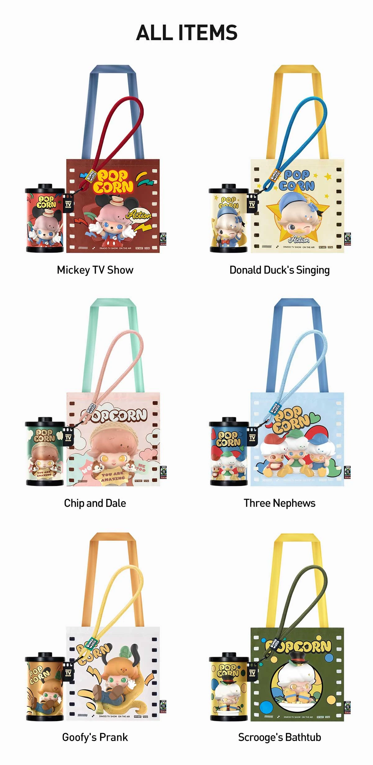 DIMOO WORLD × DISNEY Series-Storage Bag Blind Box - Image 16