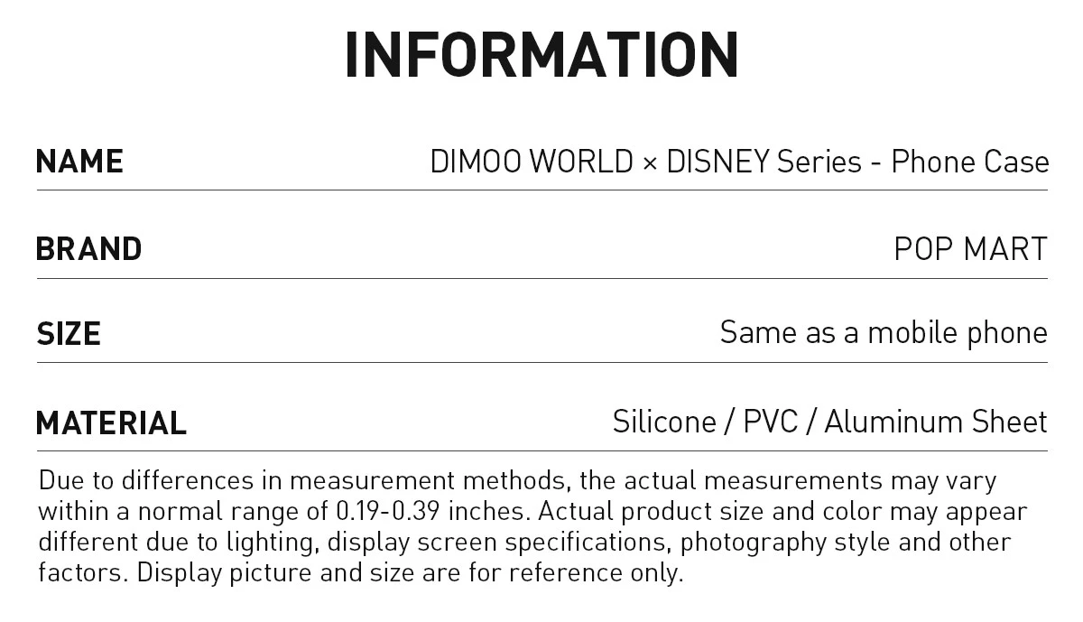 DIMOO WORLD × DISNEY Series-Phone Case - Image 9