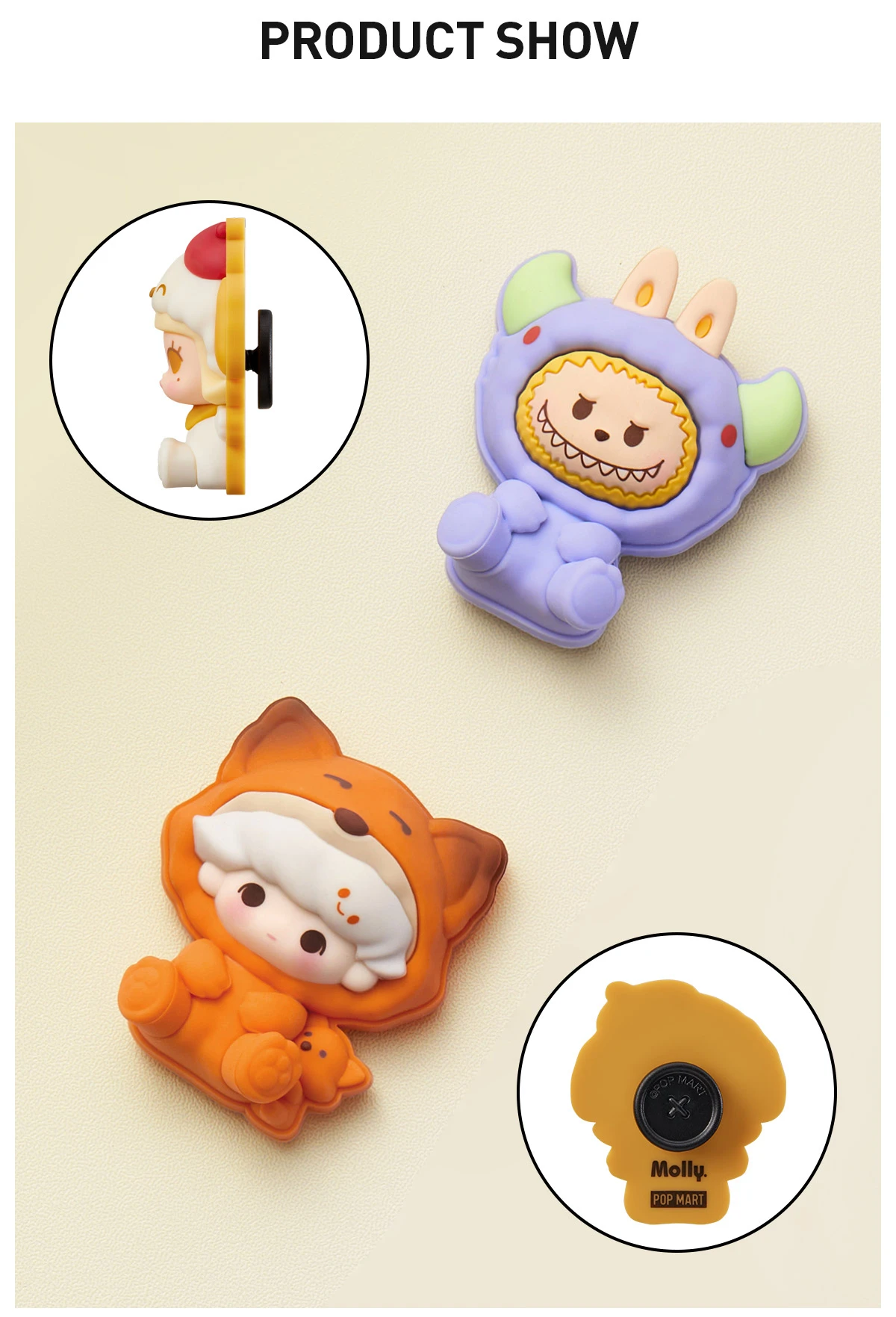 Bubble Cute Particle Pajama Party Series Decorative Buckle Set - Image 5