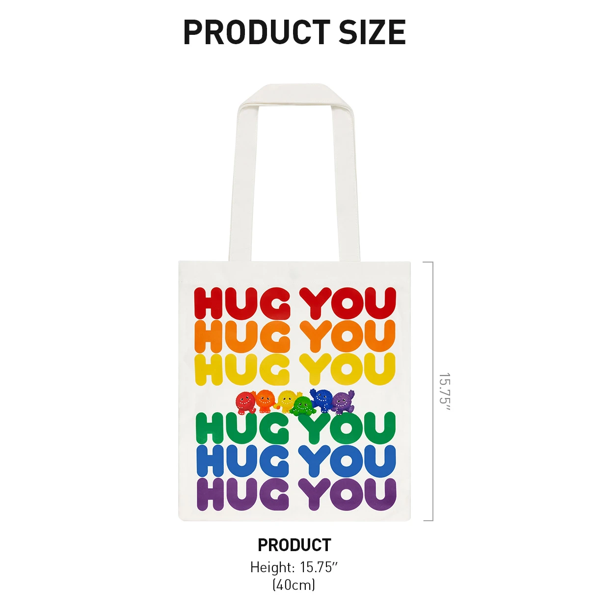 INSTINCTOY HUG YOU SERIES-Canvas Bag 8 INSTINCTOY HUG YOU SERIES-Canvas Bag - Image 8