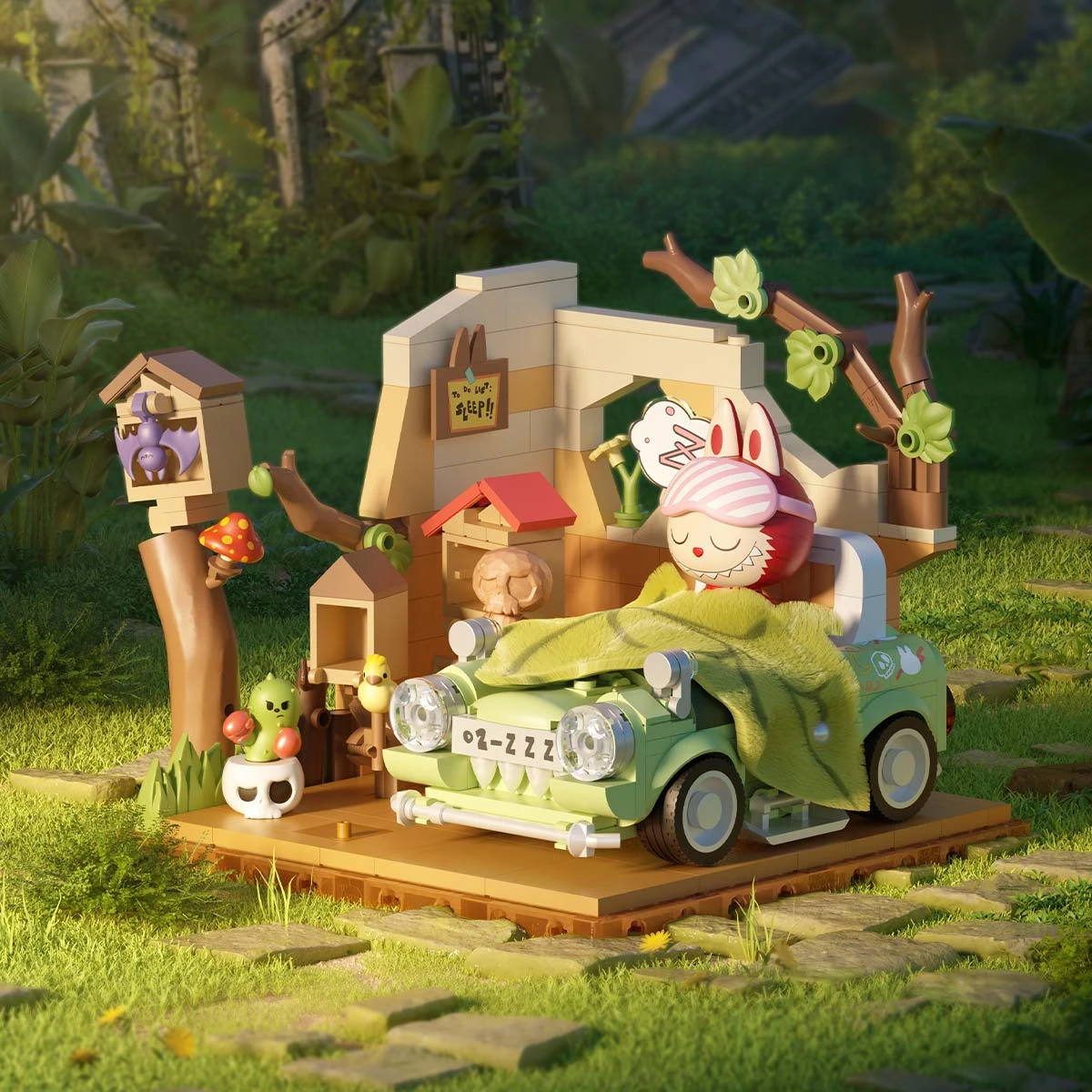 THE MONSTERS Forest Secret Base Series Blocks Part 2 4 THE MONSTERS Forest Secret Base Series Blocks Part 2 - Image 4