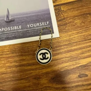 Labubu Mini Circle Crossbody Bag - White With Black Accent