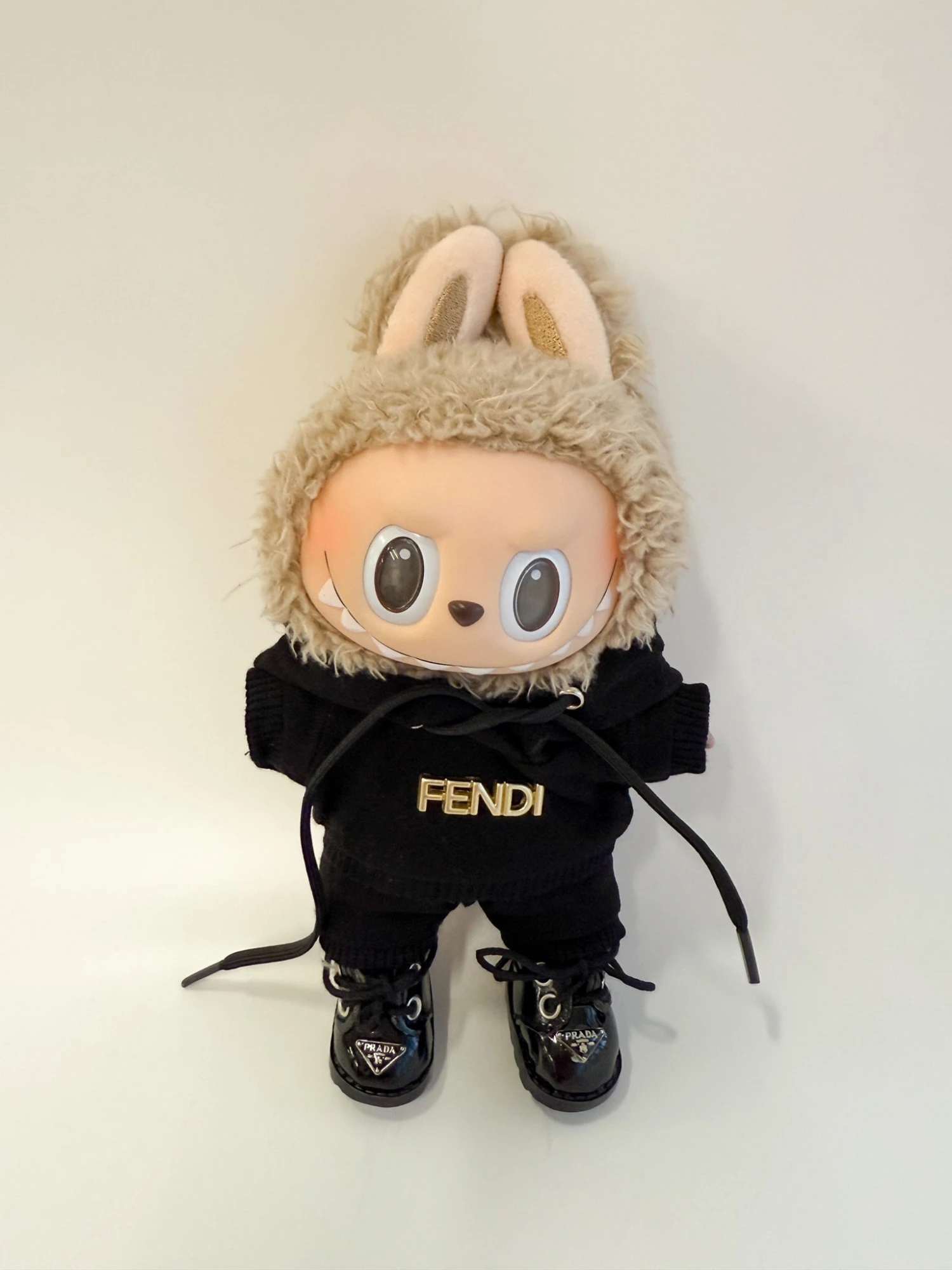 Labubu Designer Inspired Black Tracksuit Set 1 Labubu Designer Inspired Black Tracksuit Set