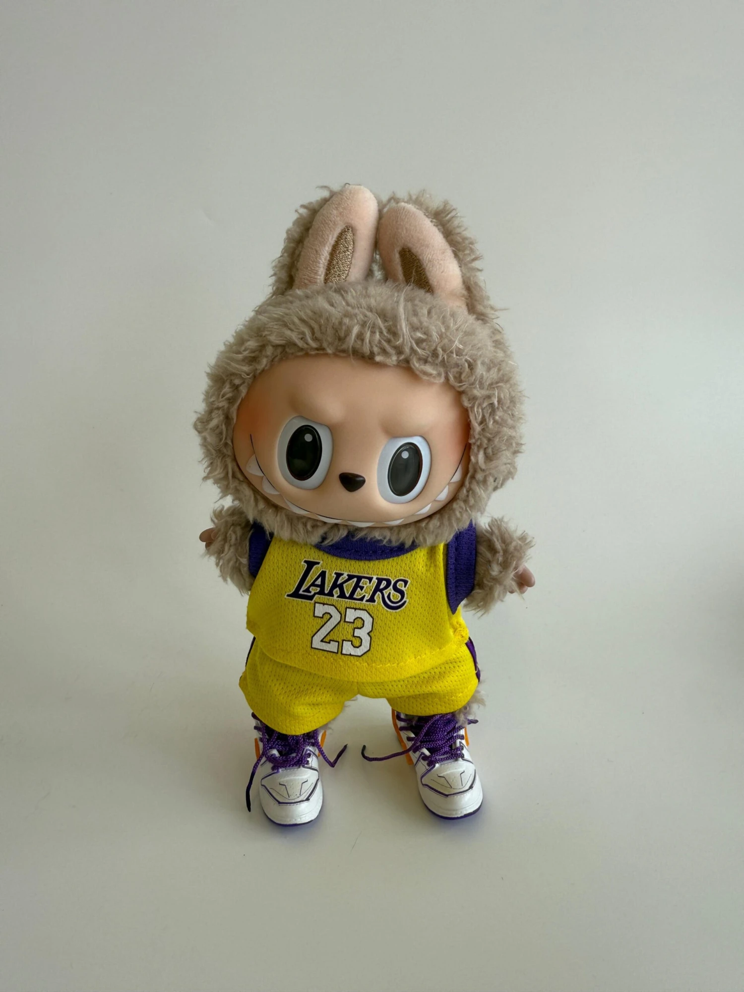 Labubu NBA Basketball Jersey Set - Lakers Edition #23 1 Labubu NBA Basketball Jersey Set - Lakers Edition #23