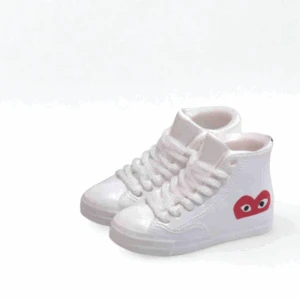 Labubu Converse CDG Inspired Miniature High Top Sneakers