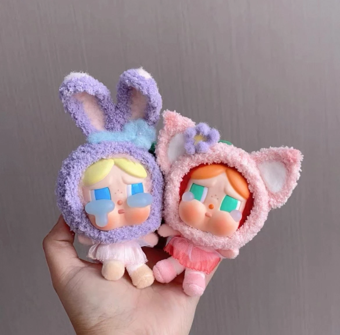 Crybaby Pastel Pet Set - Lavender Bunny & Pink Kitty Costumes 1 Crybaby Pastel Pet Set - Lavender Bunny & Pink Kitty Costumes